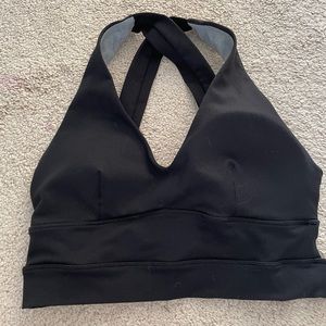 L born primitive cross back sports bra
